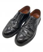 Aldenオールデン）の古着「コードバンプレーントゥシューズ」｜ブラック