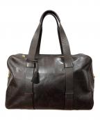 aniaryアニアリ）の古着「レザーハンドバッグ」｜ブラウン