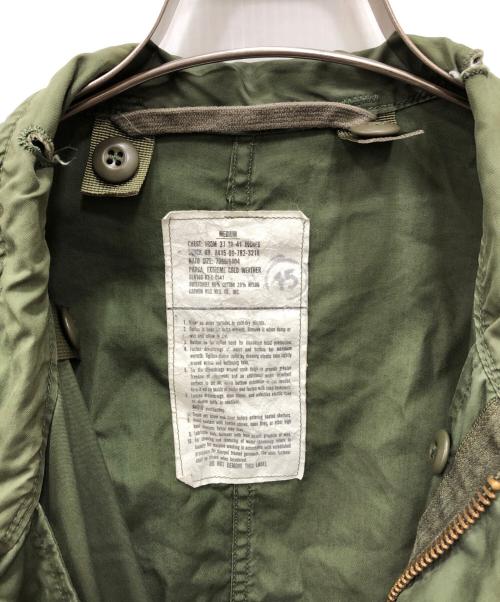 US ARMY（ユーエスアーミー）US ARMY (ユーエスアーミー) M-65フィッシュテールコート カーキ サイズ:7080/9404の古着・服飾アイテム