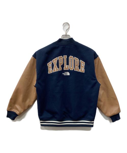 THE NORTH FACE（ザ ノース フェイス）THE NORTH FACE (ザ ノース フェイス) VARSITY HEAT JACKET（バーシティーヒットジャケット） ネイビー サイズ:Mの古着・服飾アイテム
