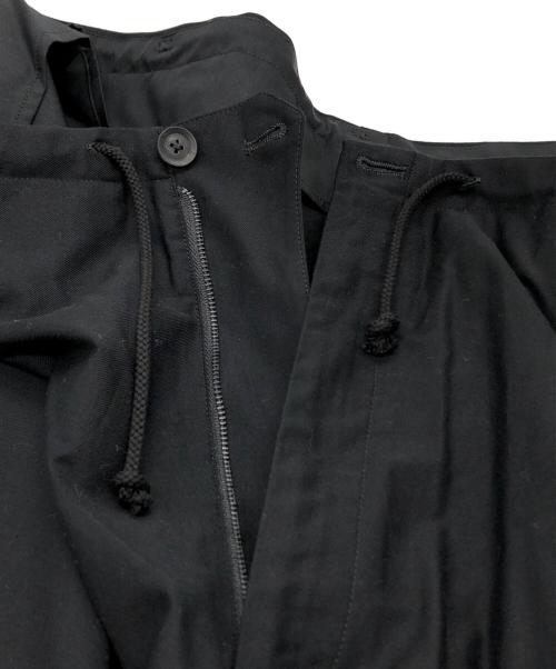 Yohji Yamamoto pour homme（ヨウジヤマモト プールオム）Yohji Yamamoto pour homme (ヨウジヤマモト プールオム) ドローストリングワウドパンツ ブラック サイズ:3の古着・服飾アイテム