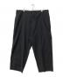 Yohji Yamamoto pour homme（ヨウジヤマモト プールオム）の古着「ドローストリングワウドパンツ」｜ブラック