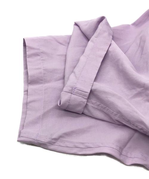s'yte（サイト）s'yte (サイト) オープンカラーシャツ パープル サイズ:3の古着・服飾アイテム