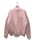 CULLNI (クルニ) Double Zip High Neck Knit ピンク サイズ:2：15000円