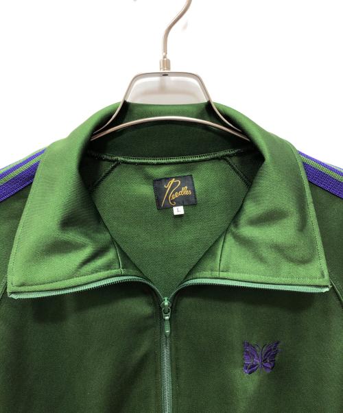 Needles（ニードルズ）Needles (ニードルズ) Track Jacket-Poly Smooth グリーン サイズ:Ｌの古着・服飾アイテム