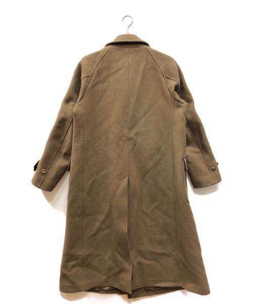 SCYEBASICS（サイベーシックス）SCYEBASICS (サイベーシックス) Wool cashmere Melton Long coat ブラウン サイズ:38の古着・服飾アイテム
