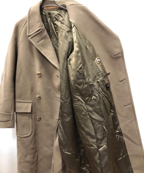 SCYEBASICS（サイベーシックス）SCYEBASICS (サイベーシックス) Wool cashmere Melton Long coat ブラウン サイズ:38の古着・服飾アイテム