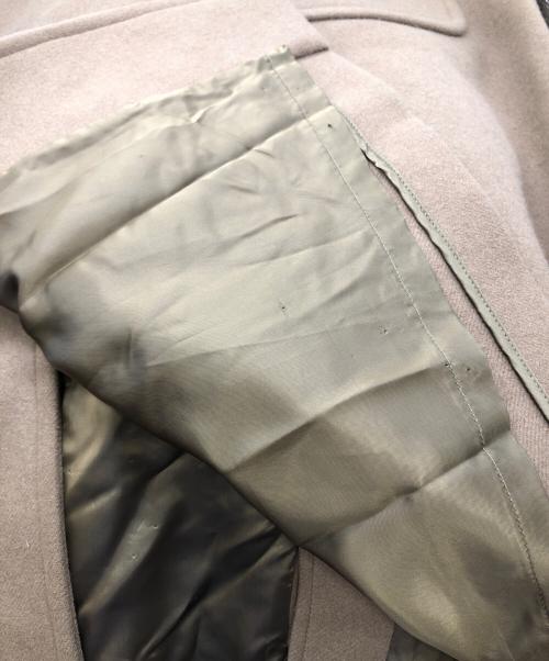 SCYEBASICS（サイベーシックス）SCYEBASICS (サイベーシックス) Wool cashmere Melton Long coat ブラウン サイズ:38の古着・服飾アイテム