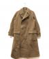 SCYEBASICS（サイベーシックス）の古着「Wool cashmere Melton Long coat」｜ブラウン