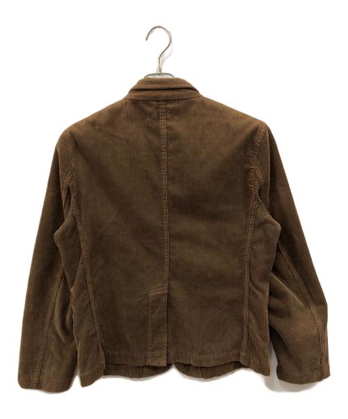 COMME des GARCONS SHIRT（コムデギャルソンシャツ）COMME des GARCONS SHIRT (コムデギャルソンシャツ) コーデュロイ段返りジャケット ブラウン サイズ:Ｓの古着・服飾アイテム