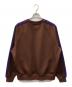 Needles (ニードルズ) BEAMS (ビームス) ジャージクルーネックスウェット ブラウン サイズ:Ｌ：10000円