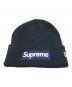 Supreme (シュプリーム) New Era (ニューエラ) Box Logo Beanie ネイビー サイズ:下記参照：10000円