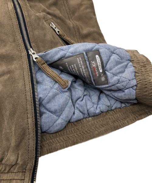 DUVETICA（デュベティカ）DUVETICA (デュベティカ) ラムレザースウェードダウンパーカ グレー サイズ:42の古着・服飾アイテム