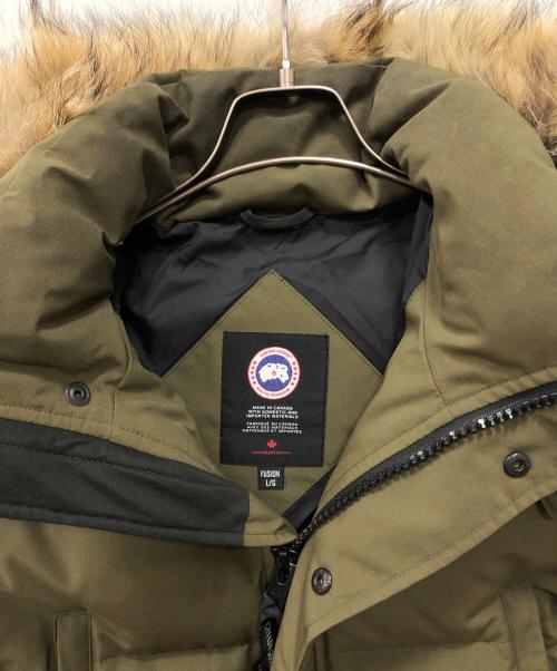 CANADA GOOSE（カナダグース）CANADA GOOSE (カナダグース) WYNDHAM PARKA グリーン サイズ:Ｌの古着・服飾アイテム