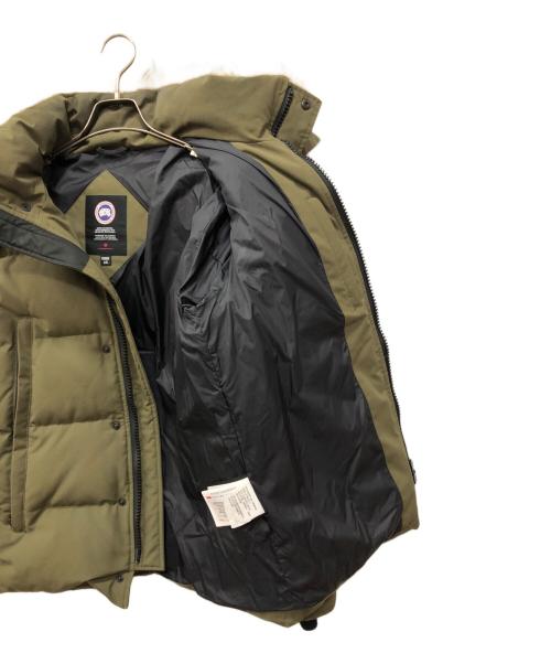 CANADA GOOSE（カナダグース）CANADA GOOSE (カナダグース) WYNDHAM PARKA グリーン サイズ:Ｌの古着・服飾アイテム