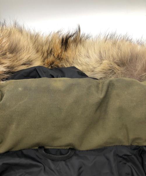 CANADA GOOSE（カナダグース）CANADA GOOSE (カナダグース) WYNDHAM PARKA グリーン サイズ:Ｌの古着・服飾アイテム