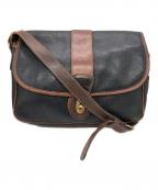 COACHコーチ）の古着「シェリダンターンロックショルダーバッグ」｜ブラック