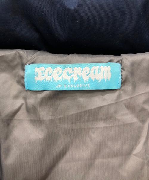ICE CREAM（アイスクリーム）ICE CREAM (アイスクリーム) ダウンジャケット ネイビー サイズ:Lの古着・服飾アイテム