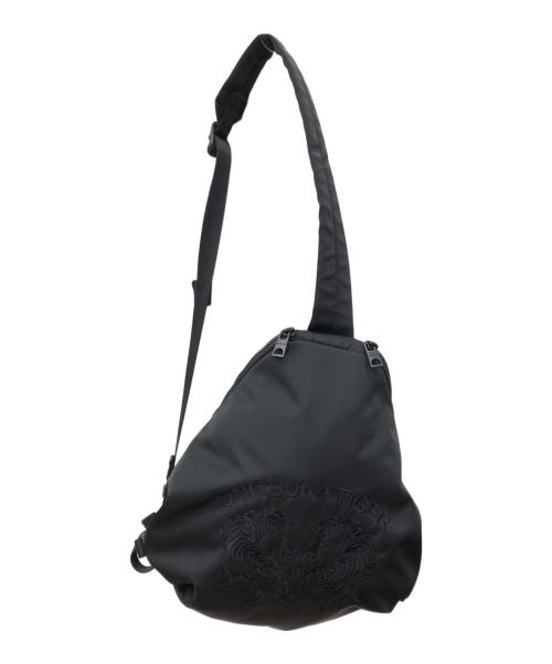 Onitsuka Tiger（オニツカタイガー）Onitsuka Tiger (オニツカタイガー) ボディーバッグ ブラックの古着・服飾アイテム