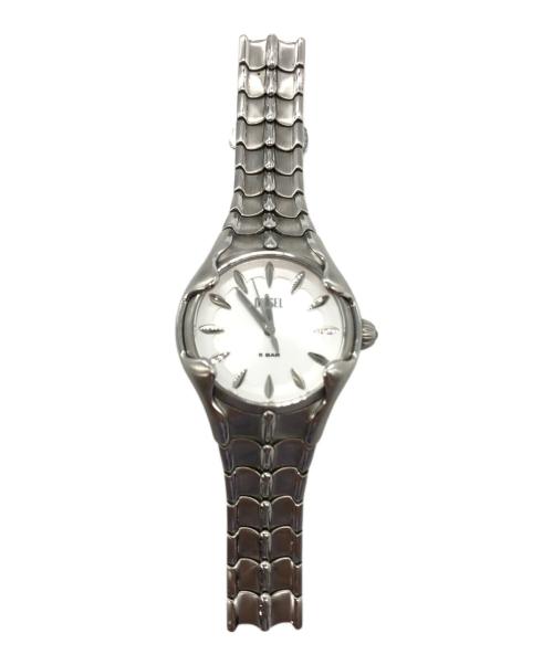 DIESEL（ディーゼル）DIESEL (ディーゼル) hand stainless steel watch シルバーの古着・服飾アイテム