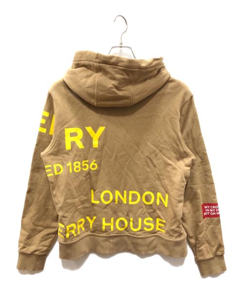 BURBERRY（バーバリー）BURBERRY (バーバリー) ホースフェリーロゴフーディー ブラウン サイズ:Ｓの古着・服飾アイテム