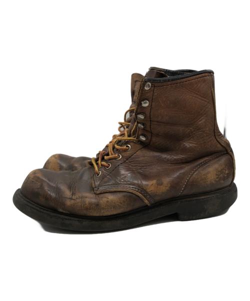 RED WING（レッドウィング）RED WING (レッドウィング) ロガーブーツ ブラウン サイズ:10 1/2の古着・服飾アイテム