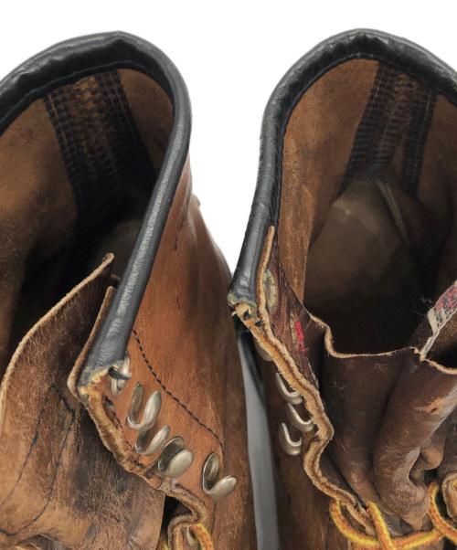 RED WING（レッドウィング）RED WING (レッドウィング) ロガーブーツ ブラウン サイズ:10 1/2の古着・服飾アイテム
