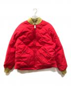 Eddie Bauer×AVIREXエディーバウアー×アヴィレックス）の古着「スカイライナー キルティングダウンジャケット」｜レッド