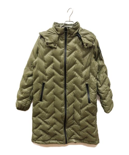 MONTE REGGI（モンテレッジ）MONTE REGGI (モンテレッジ) ダウンコート カーキ サイズ:Lの古着・服飾アイテム