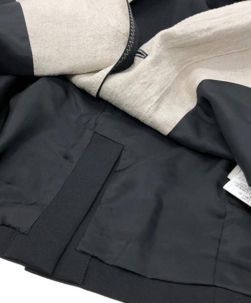 Y's（ワイズ）Y's (ワイズ) GABARDINE 2BUTTONS JACKET ブラック サイズ:01 未使用品の古着・服飾アイテム