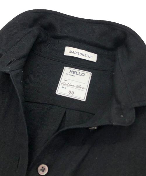 MADISON BLUE（マディソンブルー）MADISON BLUE (マディソンブルー) MADAME SHIRT ブラック サイズ:00の古着・服飾アイテム