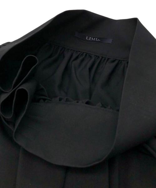 LIMI feu（リミフゥ）LIMI feu (リミフゥ) Standard W/Gabardine Long Gathered Skirt ブラック サイズ:2の古着・服飾アイテム