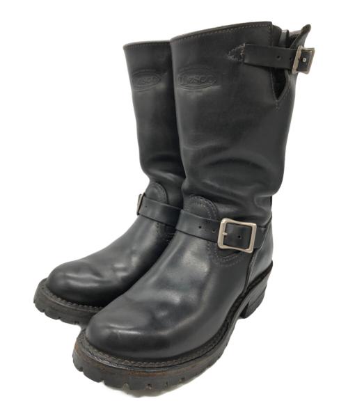 WESCO（ウェスコ）WESCO (ウェスコ) BOSS エンジニアブーツ ブラック サイズ:6 1/2Dの古着・服飾アイテム