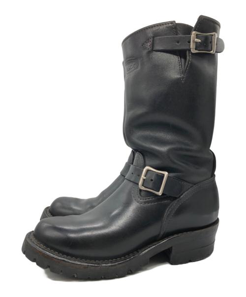 WESCO（ウェスコ）WESCO (ウェスコ) BOSS エンジニアブーツ ブラック サイズ:6 1/2Dの古着・服飾アイテム