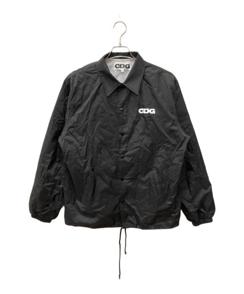 CDG（シーディージー）CDG (シーディージー) バッグロゴコーチジャケット ブラック サイズ:Mの古着・服飾アイテム