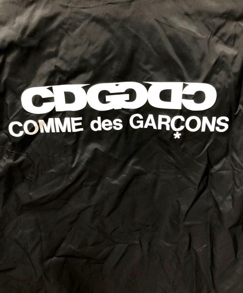 CDG（シーディージー）CDG (シーディージー) バッグロゴコーチジャケット ブラック サイズ:Mの古着・服飾アイテム
