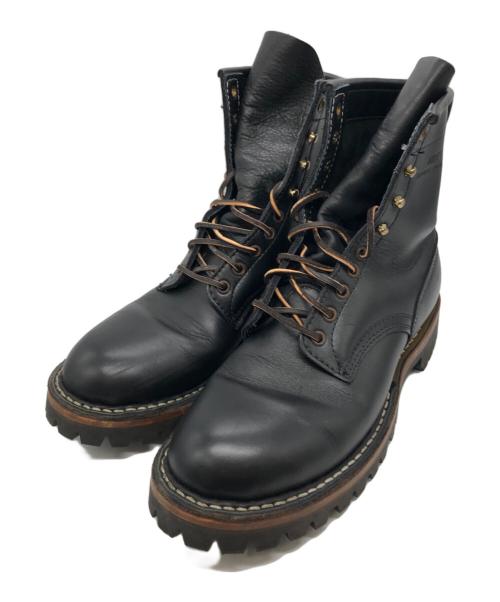 WHITE'S BOOTS（ホワイツブーツ）WHITE'S BOOTS (ホワイツブーツ) スモークジャンパー ブラック サイズ:9 1/2の古着・服飾アイテム