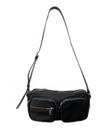 STAND OIL（スタンドオイル）の古着「ナイロンショルダーバッグ」｜ブラック