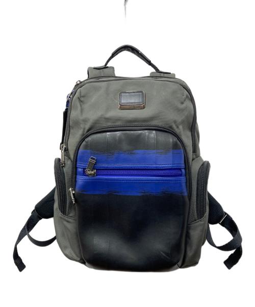 TUMI（トゥミ）TUMI (トゥミ) アルファ ブラボー ノーマン ブラッシュドブルー&グレー ブラックの古着・服飾アイテム