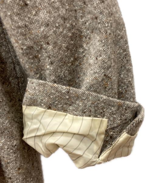 417 by EDIFICE（417 バイ エディフィス）417 by EDIFICE (417 バイ エディフィス) MOONLIGHT CLOTHING British Pattern ジャケット ベージュ サイズ:40の古着・服飾アイテム