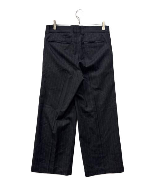 417 by EDIFICE（417 バイ エディフィス）417 by EDIFICE (417 バイ エディフィス) LE JAPON ATELIE DOKAN スラックス ブラック サイズ:Ｍの古着・服飾アイテム