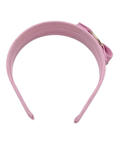 Salvatore Ferragamo（サルヴァトーレ フェラガモ）Salvatore Ferragamo (サルヴァトーレ フェラガモ) ヴァラ リボン カチューシャ ピンク サイズ:下記参照の古着・服飾アイテム