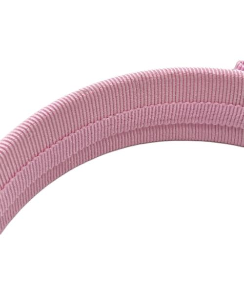 Salvatore Ferragamo（サルヴァトーレ フェラガモ）Salvatore Ferragamo (サルヴァトーレ フェラガモ) ヴァラ リボン カチューシャ ピンク サイズ:下記参照の古着・服飾アイテム