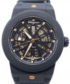 Salvatore Ferragamoサルヴァトーレ フェラガモ）の古着「リストウォッチ」｜ネイビー