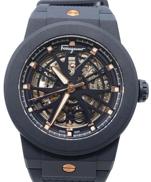 Salvatore Ferragamo（サルヴァトーレ フェラガモ）Salvatore Ferragamo (サルヴァトーレ フェラガモ) リストウォッチ ネイビー サイズ:下記参照の古着・服飾アイテム