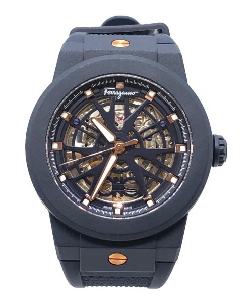 Salvatore Ferragamo（サルヴァトーレ フェラガモ）Salvatore Ferragamo (サルヴァトーレ フェラガモ) リストウォッチ ネイビー サイズ:下記参照の古着・服飾アイテム