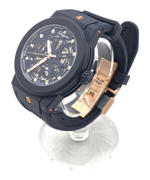 Salvatore Ferragamo（サルヴァトーレ フェラガモ）Salvatore Ferragamo (サルヴァトーレ フェラガモ) リストウォッチ ネイビー サイズ:下記参照の古着・服飾アイテム