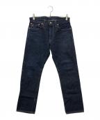 RRLダブルアールエル）の古着「デニムパンツ」｜ブルー