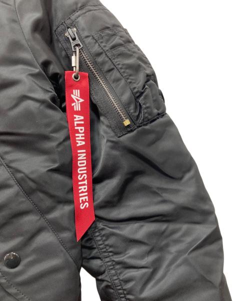 ALPHA（アルファ）ALPHA (アルファ) MA-1リバーシブルジャケット ブラック サイズ:Sの古着・服飾アイテム