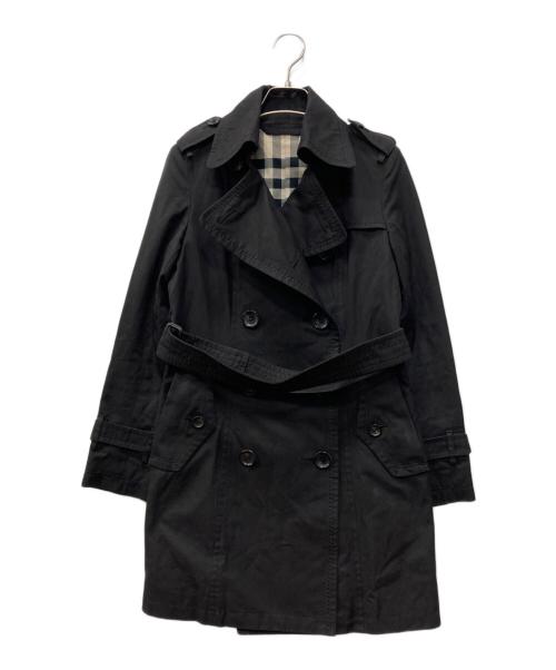 BURBERRY BLACK LABEL（バーバリーブラックレーベル）BURBERRY BLACK LABEL (バーバリーブラックレーベル) トレンチコート ブラック サイズ:38の古着・服飾アイテム